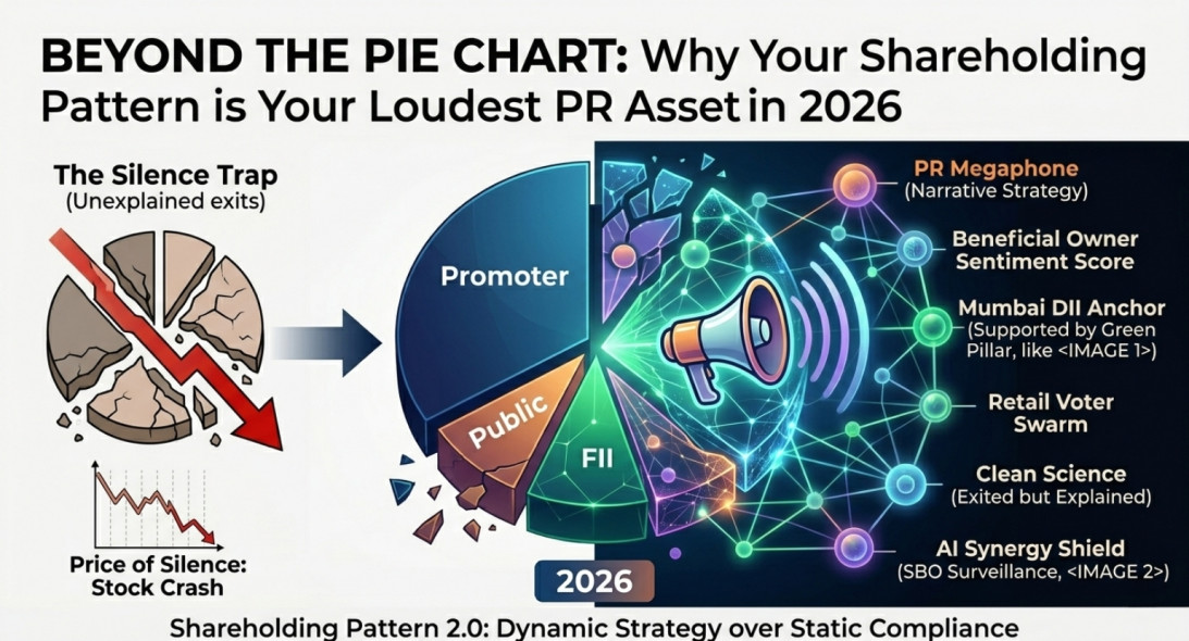 Beyond the Pie Chart: Why Your Shareholding Pattern is Your Loudest PR Asset in 2026